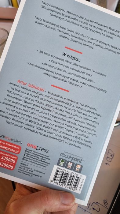 Książka Jak Pisać Żeby Chcieli Czytać i Kupować