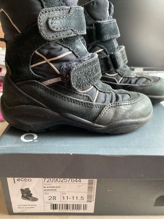Черевики для хлопчика зимові  ecco. 28 розмір, устілька  (17,5см)