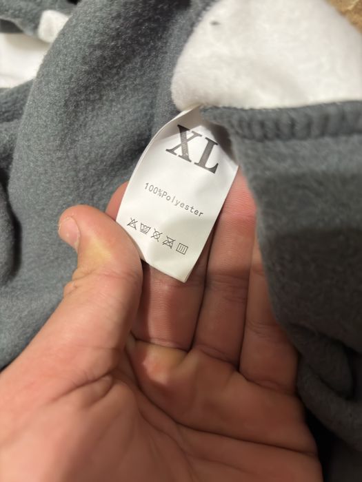 Худі на флісі оверсайс