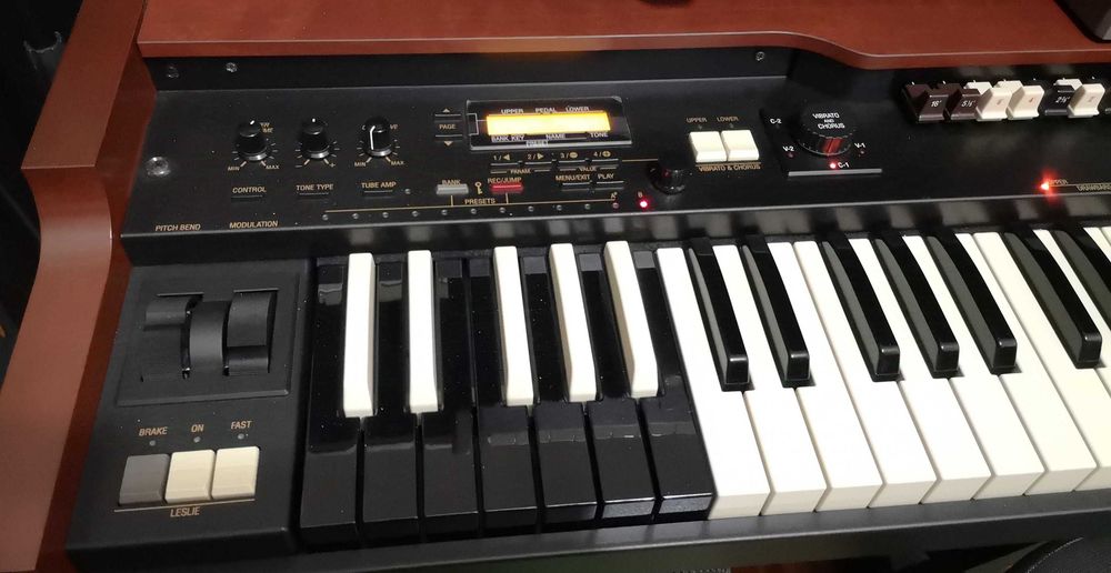 Hammond XK-3c com flight case