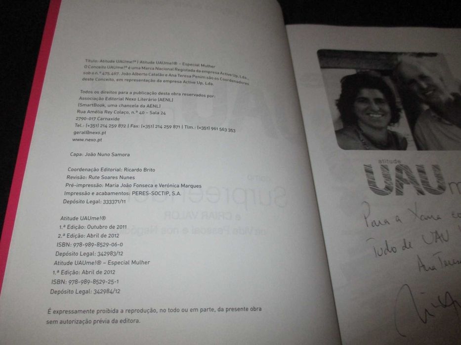 Livro Atitude UAUme! Especial Mulher