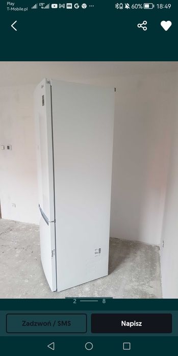 Nowa lodówka LG z NO FROST