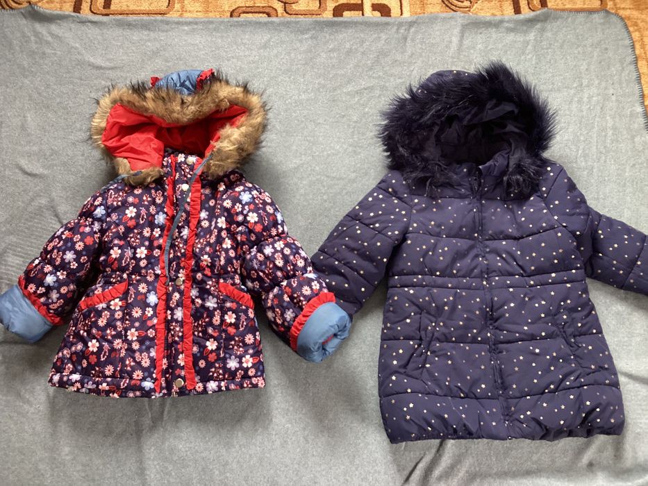 Куртка зимняя куртка на меху девочке