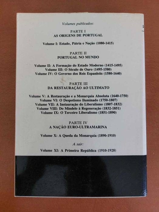 Livro História de Portugal VIII de Joaquim Veríssimo Serrão