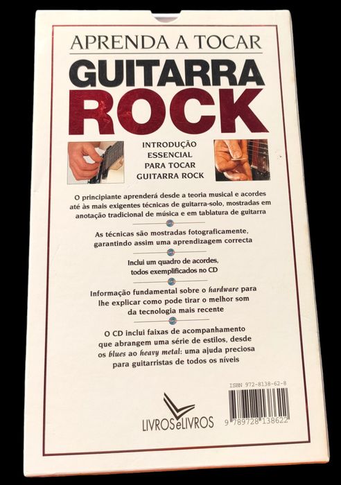Livro "Aprenda a tocar Guitarra Rock"