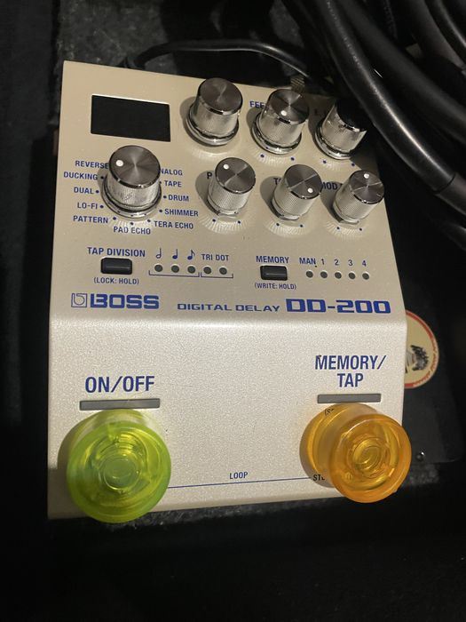 BOSS Delay pedal guitarra DD200