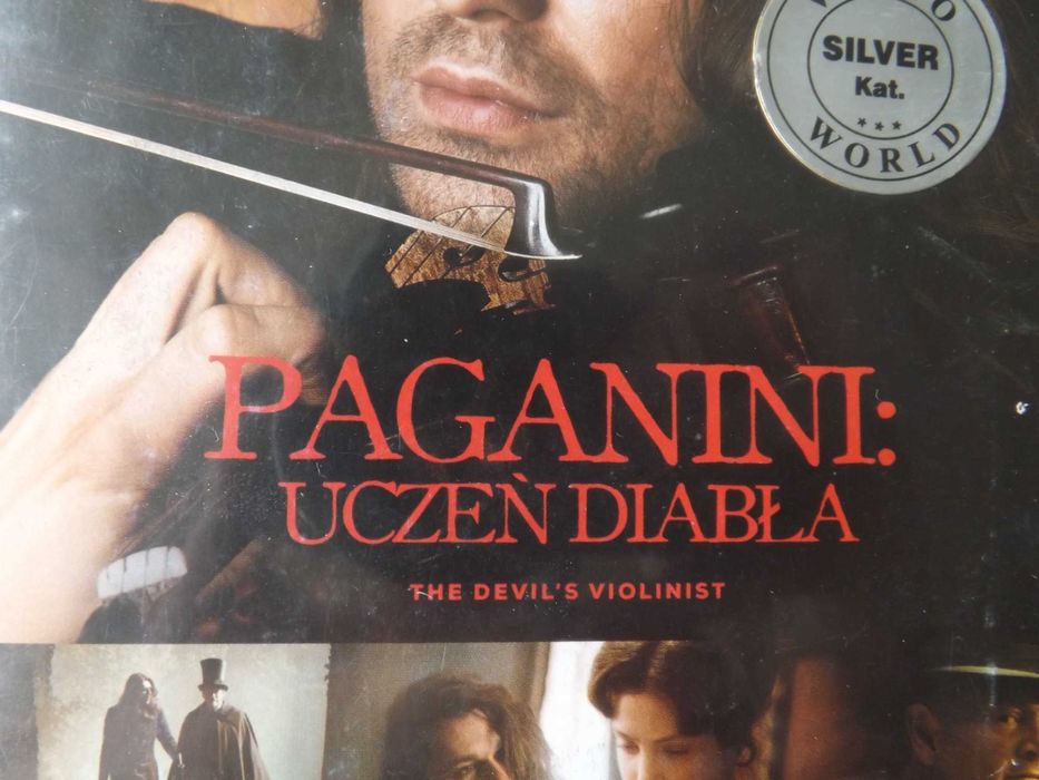 Paganini uczeń diabła dvd film unikat D, Garrett