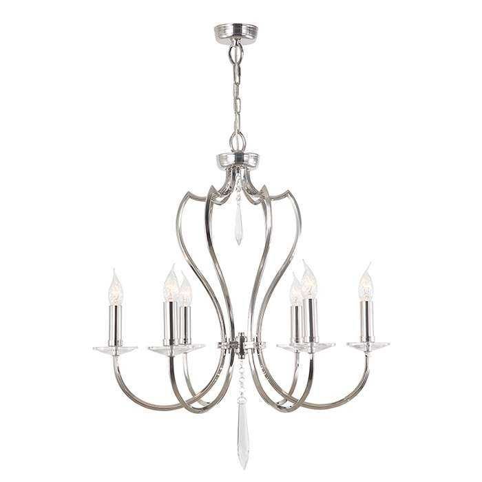 Żyrandol Pimlico PM6 PN Elstead Lighting