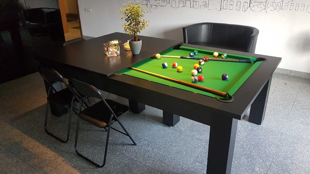 Stół Bilardowy Klasyk z blatem nakrywającym 8 ft