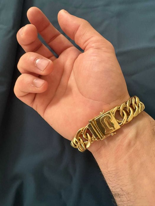 Pulseira J - Ouro 18K - 36gr