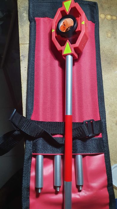 Mini Bastão / Mini Prisma p/ topografia