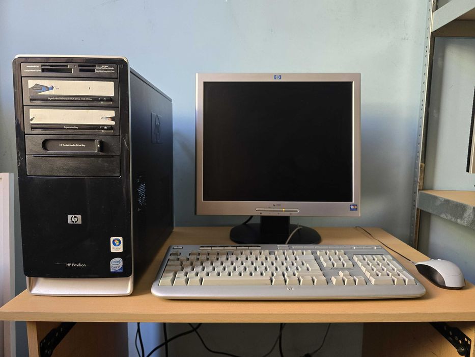 Computador HP Pavilion a6000 Preto Completo