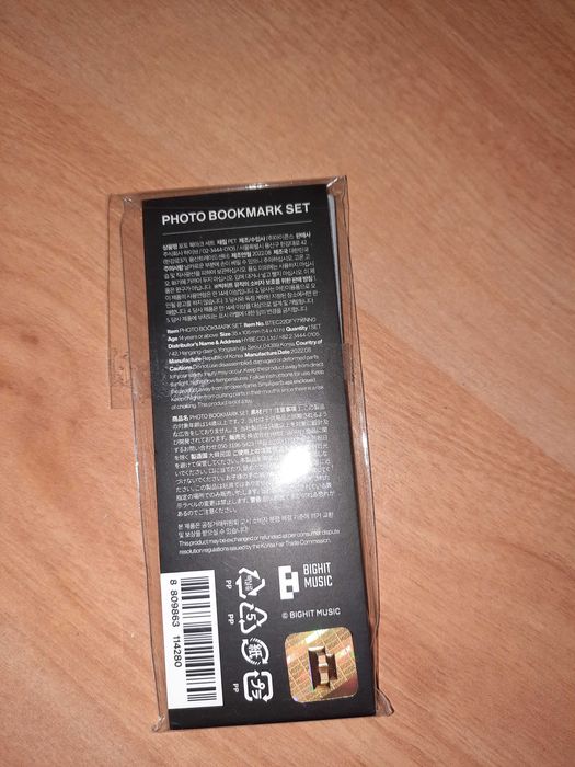 BTS Exhibition Proof Photo Bookmark Set