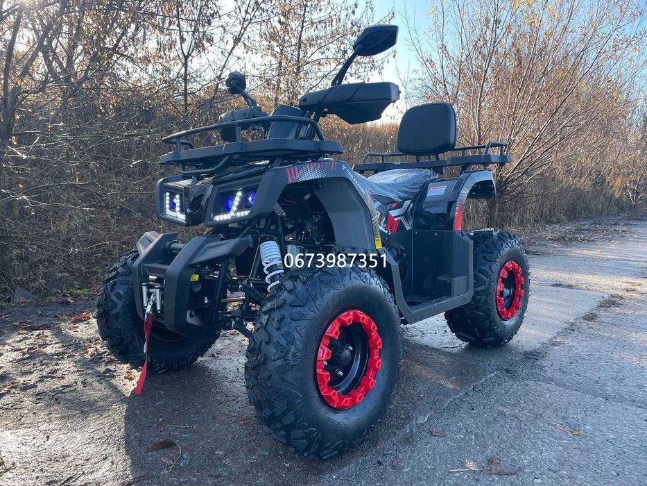 Квадроцикл Comman Scorpion 200cc + Лебідка + Фаркоп Навантаження 300 кг БЕЗКОШТОВНА доставка додому в зібраному стані  Кредитуємо