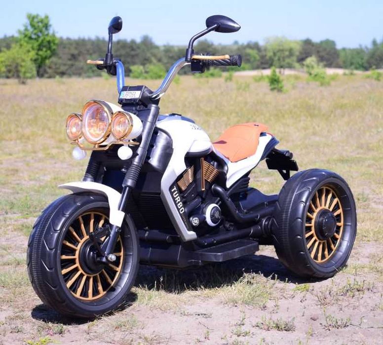 BAWIBUS.PL auto motorek MOTOR CHOPPER 3KOŁOWY na akumulator dla dzieci