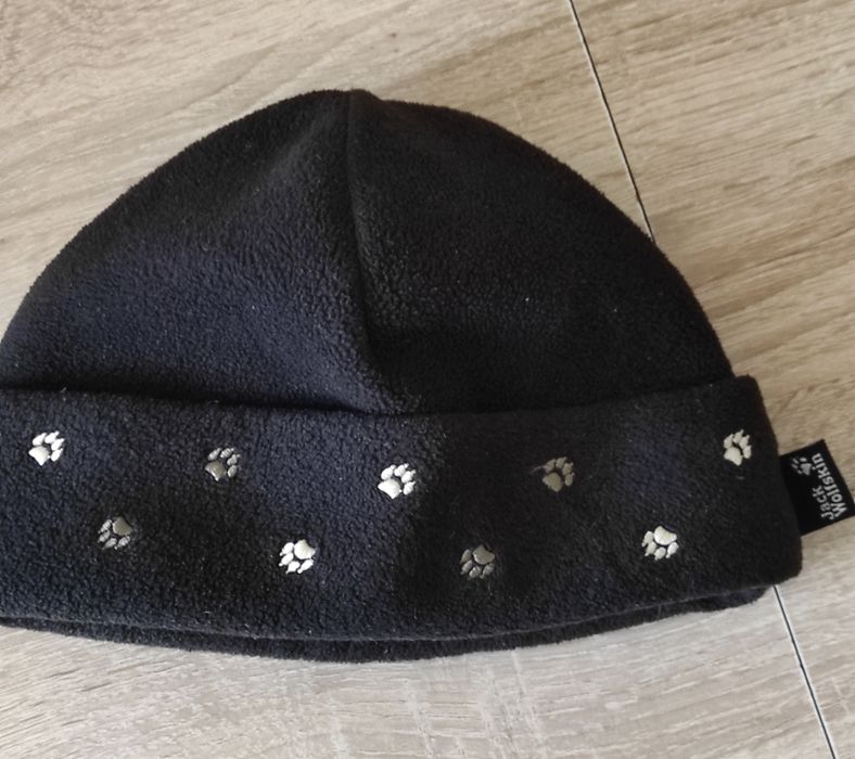 Czapka Jack Wolfskin czarna rozmiar S
