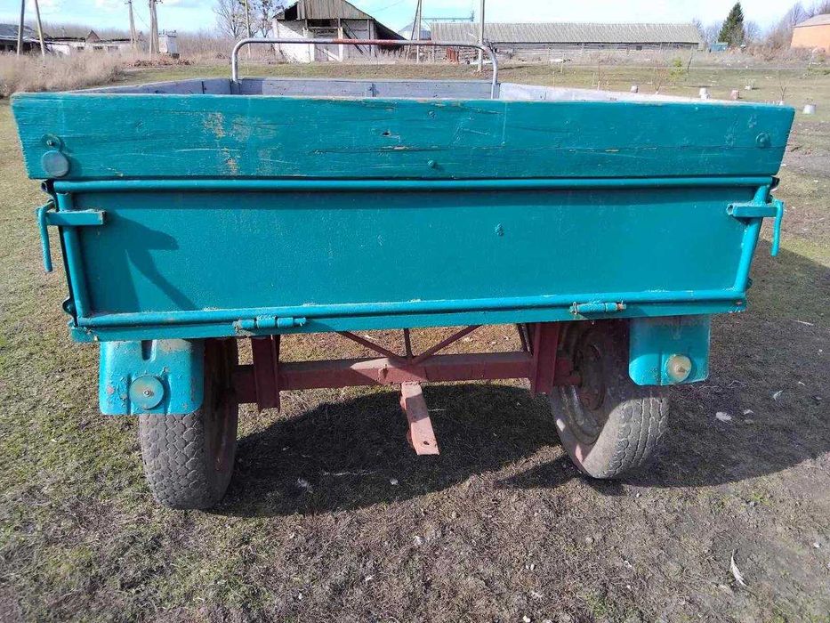 Причеп до міні трактору