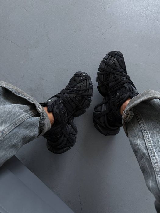Balenciaga 3XL Extreme Lace Black кросівки баленсіага на платформі