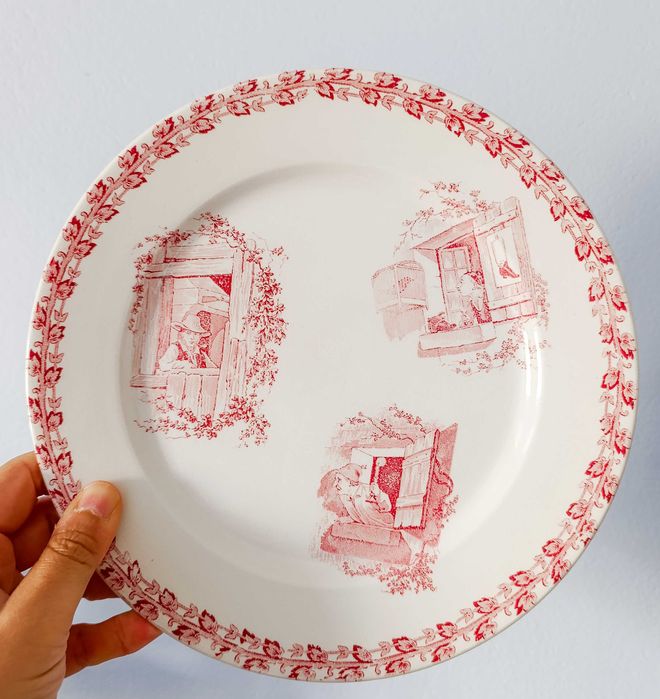Conjunto de Pratos Sarreguemines