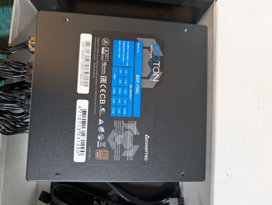 Блок Живлення Chieftec Proton 750W