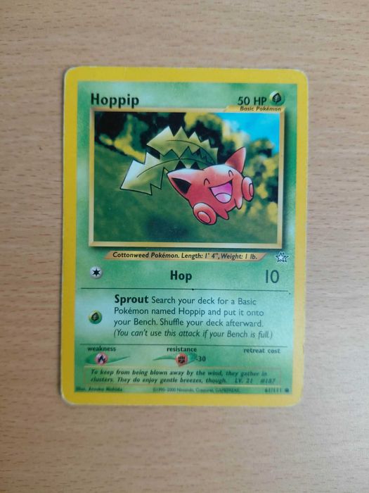 Pokemon Card - Hoppip 50 HP