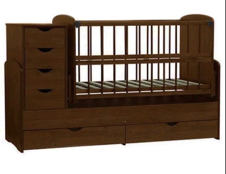 Продам дитяче ліжечко-трансформер