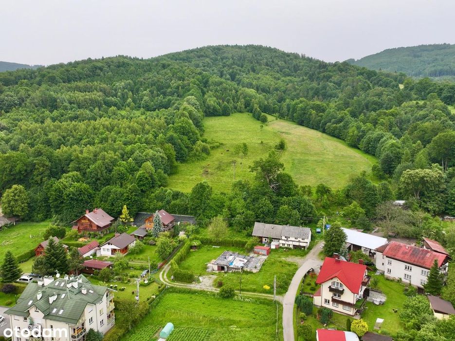 Działka widokowa z panoramą na Czantorię / WZ 8 lokali / nad Wisłą