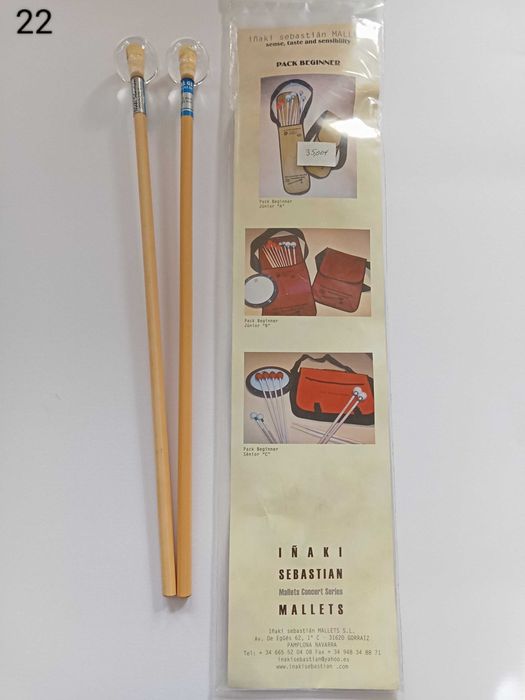 Baquetas Lira/ Glockenspiel Iñaki Sebastián G1 30mm
