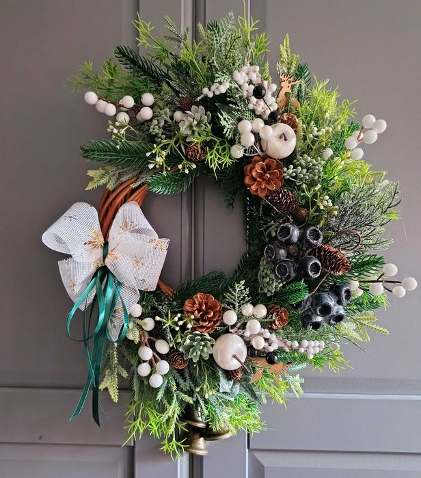 Wianek świąteczny zimowy nr 14