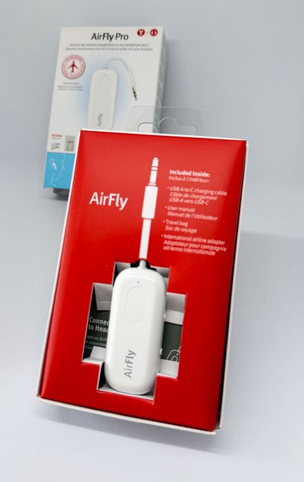 Adapter Bluetooth Twelve South AirFly Pro | AirPods | Samolot | Double-Jack