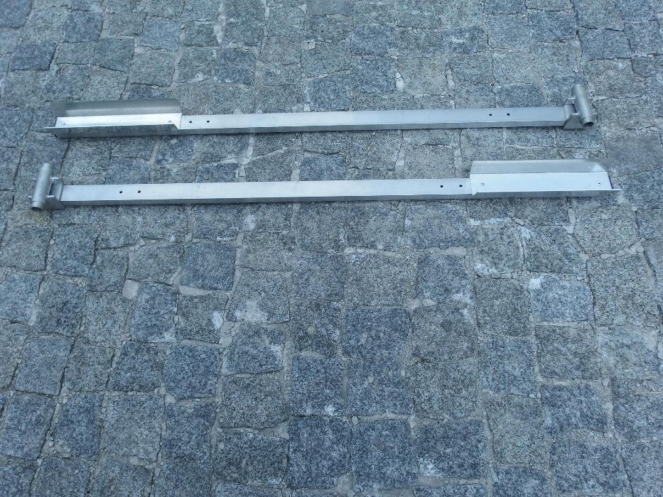 Bagażnik na rower szyna montowany za widelec na dach 20x110