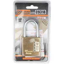 kłódka na szyfr złota, 50MM