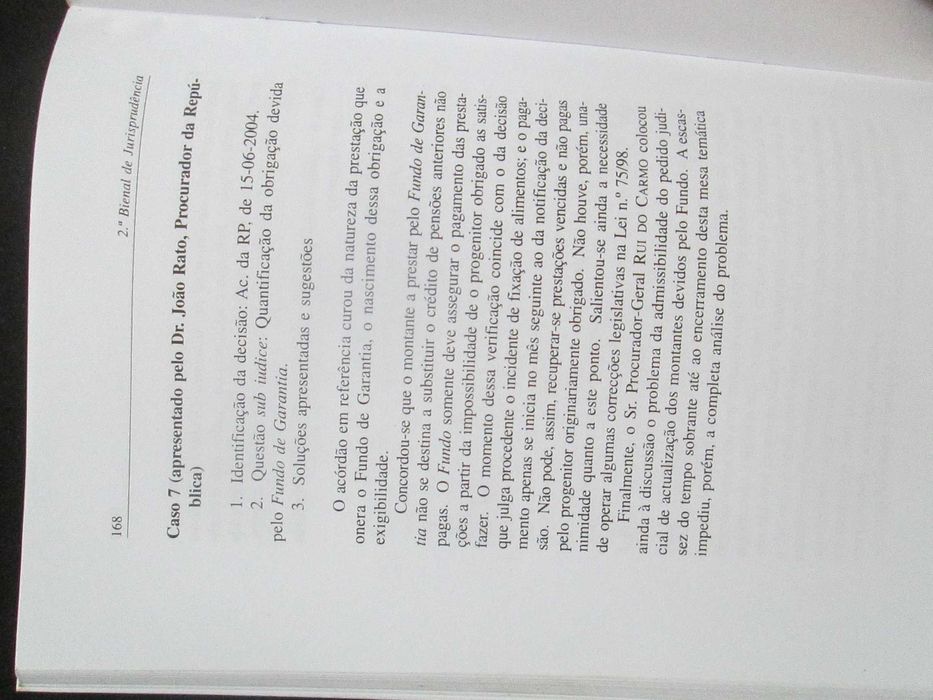 Direito da Família - Bienal de Jurísprudência, de Guilherme de Oliveira