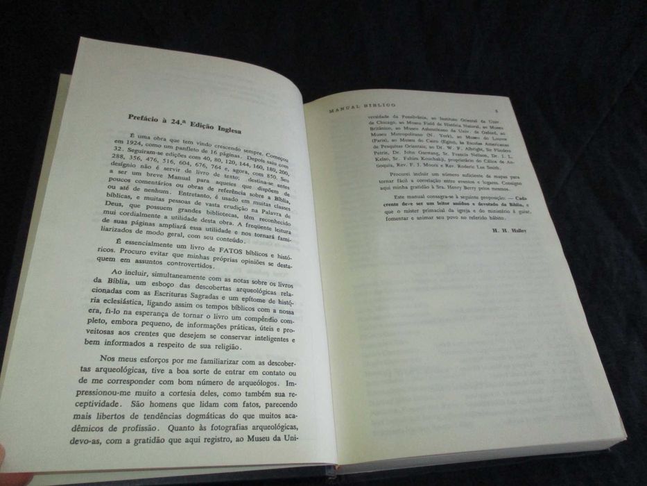 Livro Manual Bíblico Henry H. Halley