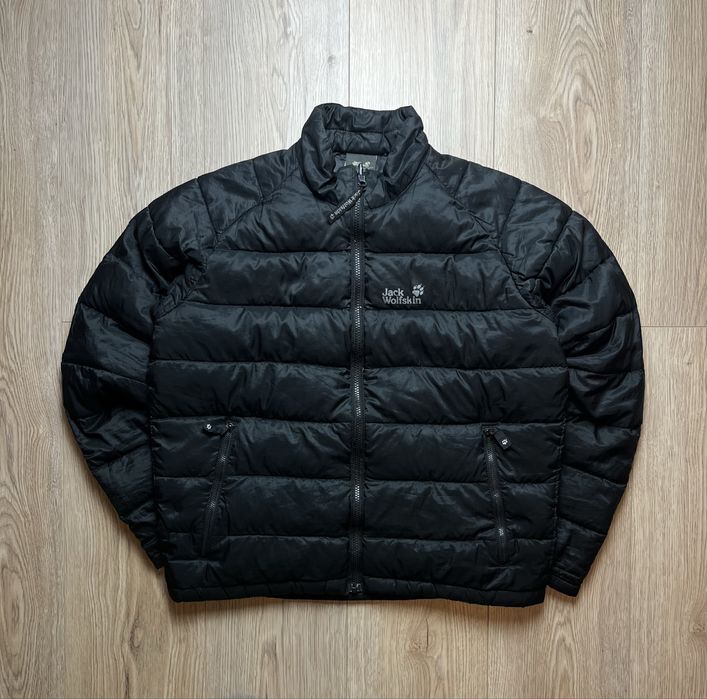 Jack Wolfskin Męska Zimowa Kurtka Puchowa Goose Down Jacket Gorpcore