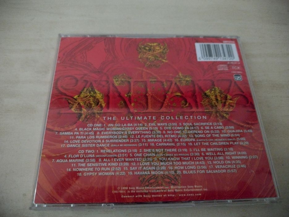 Santana "ultimate collection" Duplo CD excelente