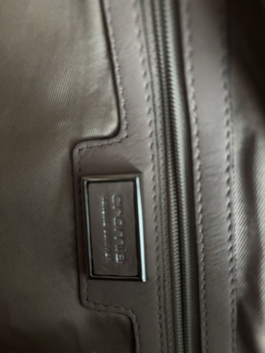 Cromia Leather Boho Shoulder Bag with Fringe