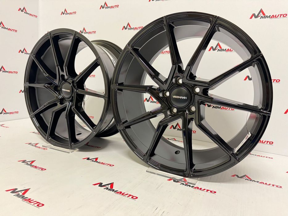 Jantes Veemann V-FS52 Preto Brilho 19 (VW, Audi, Mercedes)