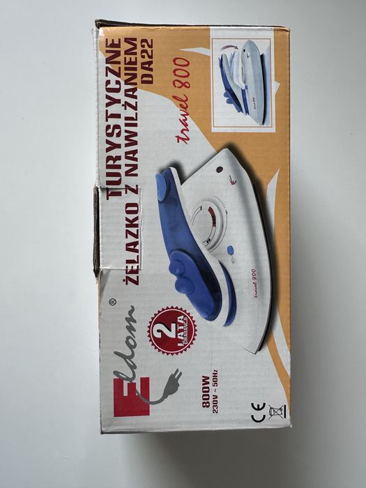 Żelazko turystyczne z nawilżaniem 800W