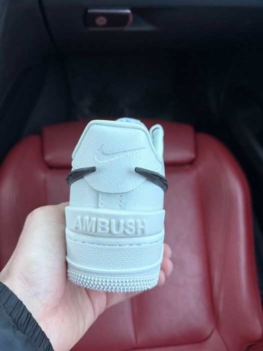 (ОПЛАТА ПІСЛЯ ОГЛЯДУ)Nike Air Force Ambush White Найк Аір Форс Амбуш