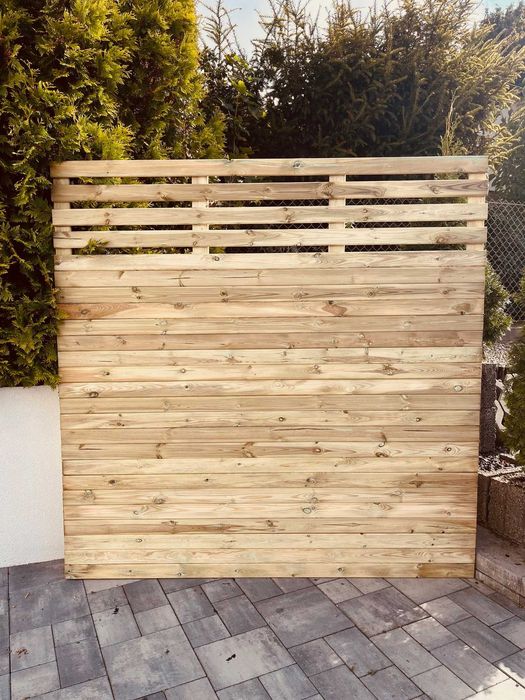 Płot Deskowy Extra Mocny Pergola Żaluzjowa "CLEO" Płoty Pergole
