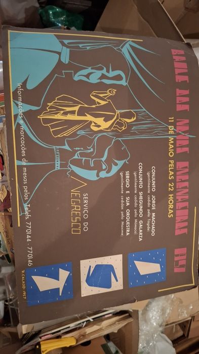 Conjunto Jorge Machado Shegundo Galarza Sergio Maxime cartaz 1957