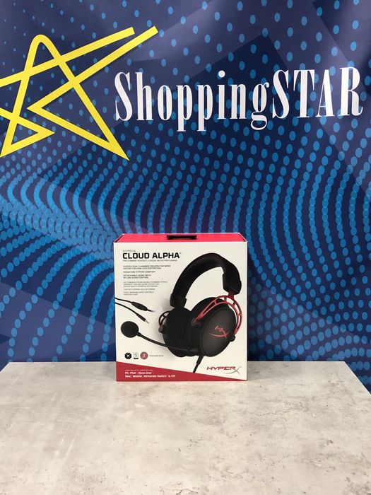 Ігрова гарнітура HyperX Cloud Alpha Gaming Headset (4P5L1AM)
