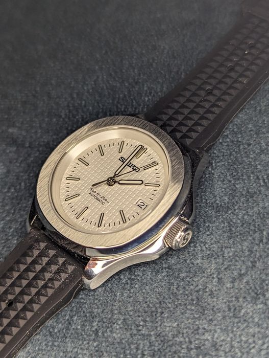 Seiko mod nautiko wafel miała tarcza