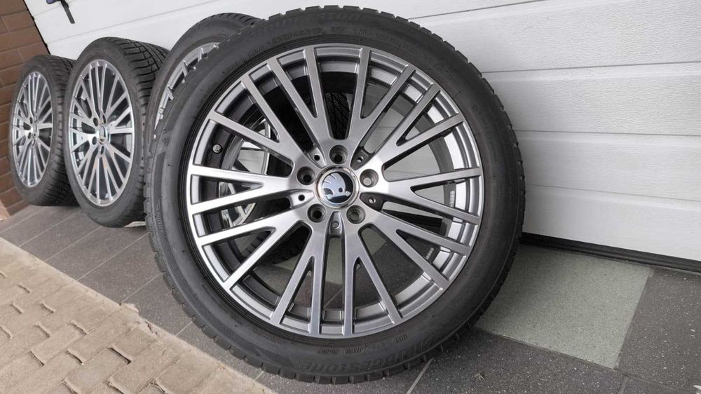 Koła 18' Skoda Octavia MK4 5x112 opony zima 225/45/18 (OL2235)