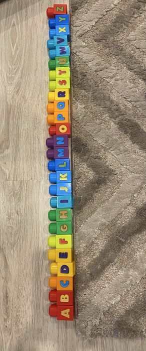 Pociąg,klocki,abecadlo Fisher Price