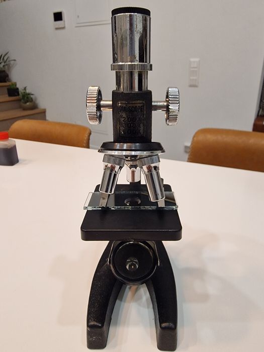 Microscópio Dia Scope Japão antigo