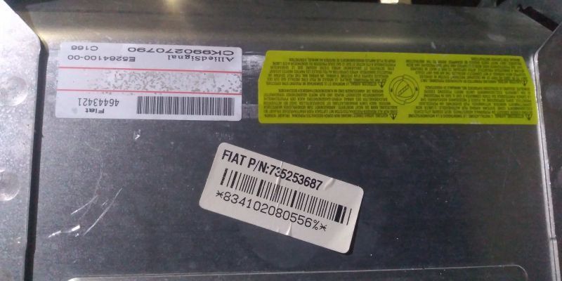 Airbag Passageiro Fiat Brava (182_)