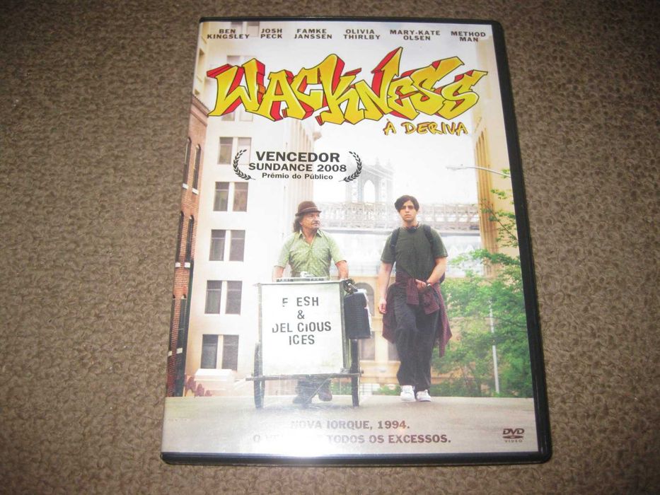 DVD "Wackness - À Deriva" com Ben Kingsley
