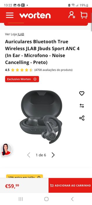 Auriculares sptanc 4